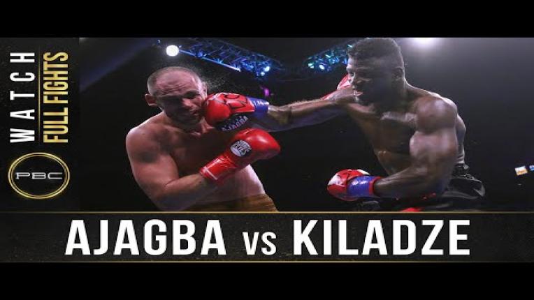 Embedded thumbnail for Ajagba vs Kiladze - Watch FULL FIGHT | December 21, 2019