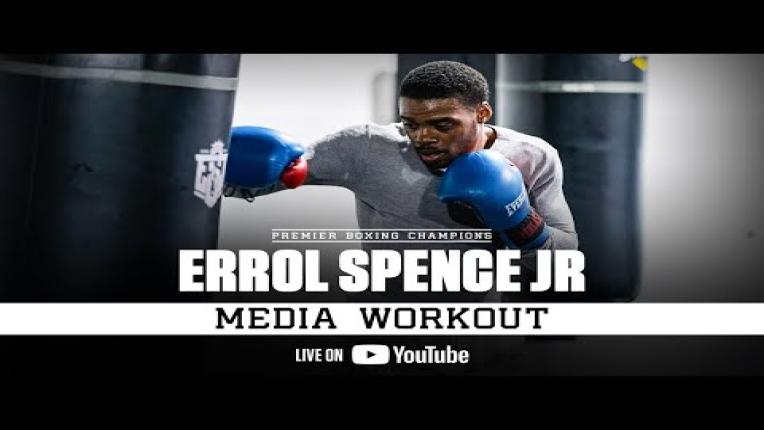 Embedded thumbnail for Errol Spence Jr. MEDIA WORKOUT | #SpenceUgas