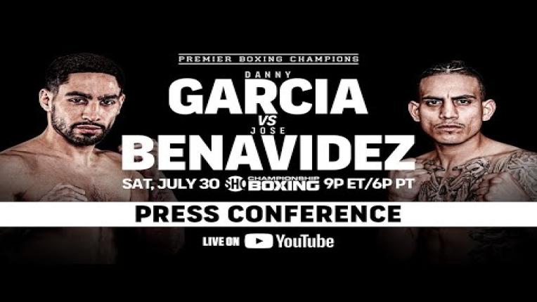 Embedded thumbnail for Danny Garcia vs Jose Benavidez Jr. FINAL PRESS CONFERENCE | #GarciaBenavidez