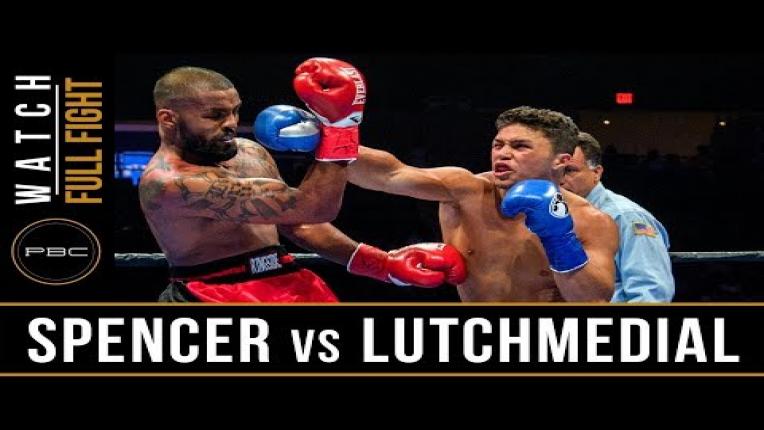 Embedded thumbnail for Spencer vs Lutchmedial Full Fight: August 4, 2018 - PBC on FOX