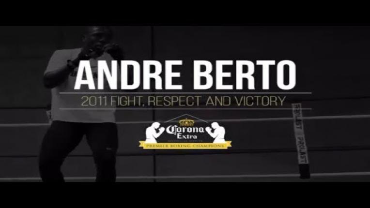 Embedded thumbnail for Andre Berto: 2011 fight, respect and victory