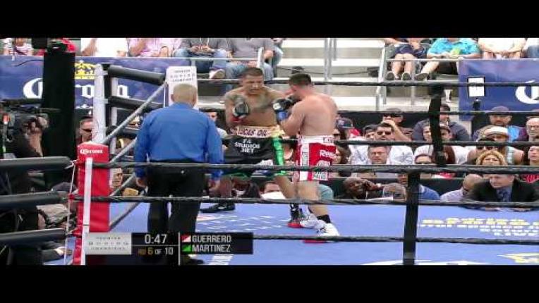 Embedded thumbnail for Guerrero vs Martinez full fight: June 6, 2015