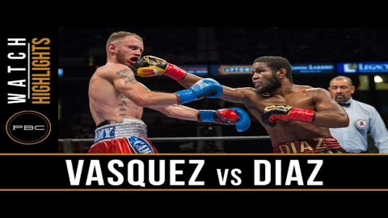 Embedded thumbnail for Vasquez vs Diaz Highlights: July 16, 2016