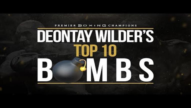 Embedded thumbnail for Deontay Wilder&amp;#039;s Top 10 Bombs