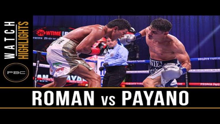 Embedded thumbnail for Roman vs Payano - Watch Fight Highlights | September 26, 2020