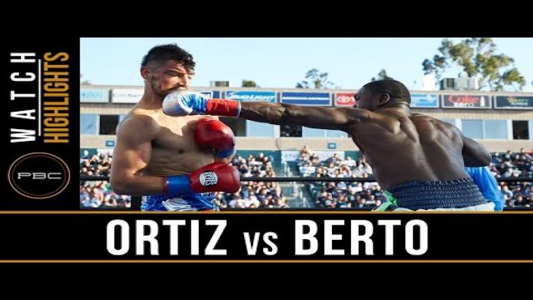 Embedded thumbnail for Ortiz vs Berto highlights: April 30, 2016