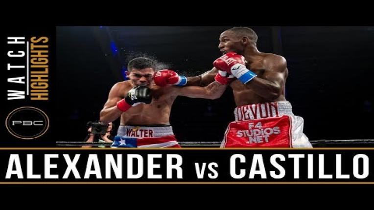 Embedded thumbnail for Alexander vs Castillo Highlights: November 21, 2017