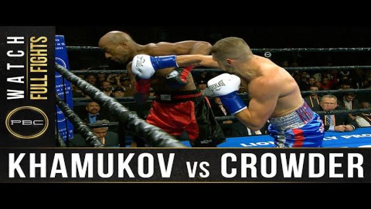 Embedded thumbnail for Khamukov vs Crowder - Watch Full Fight | December 21, 2019