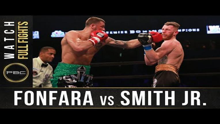 Embedded thumbnail for Fonfara vs Smith Jr. full fight: June 18, 2015