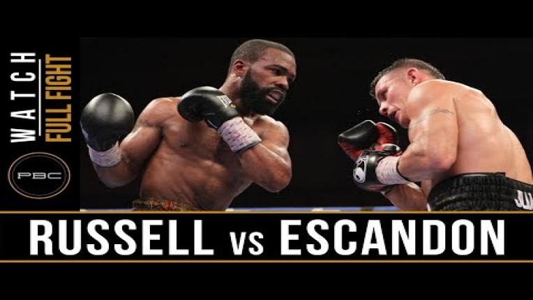 Embedded thumbnail for Russell vs Escandon Full Fight: May 20, 2017 - PBC on Showtime