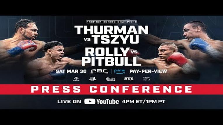 Embedded thumbnail for Thurman vs. Tszyu &amp;amp; Romero vs. Cruz Kickoff Press Conference