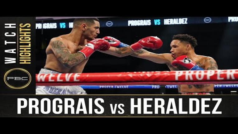 Embedded thumbnail for Prograis vs Heraldez - Watch Fight Highlights | October 31, 2020