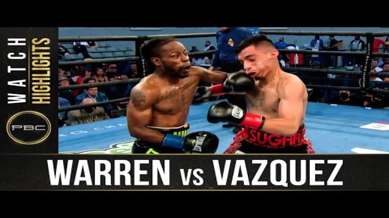 Embedded thumbnail for Warren vs Vazquez HIGHLIGHTS: August 14, 2021 | PBC on SHOWTIME