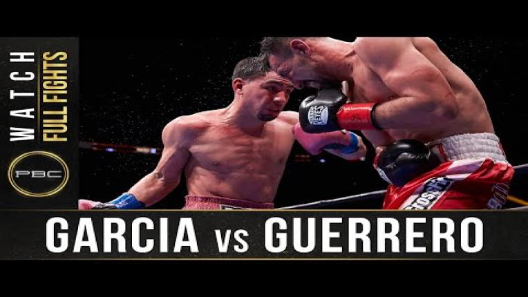 Embedded thumbnail for Garcia vs Guerrero full fight: January 23, 2016