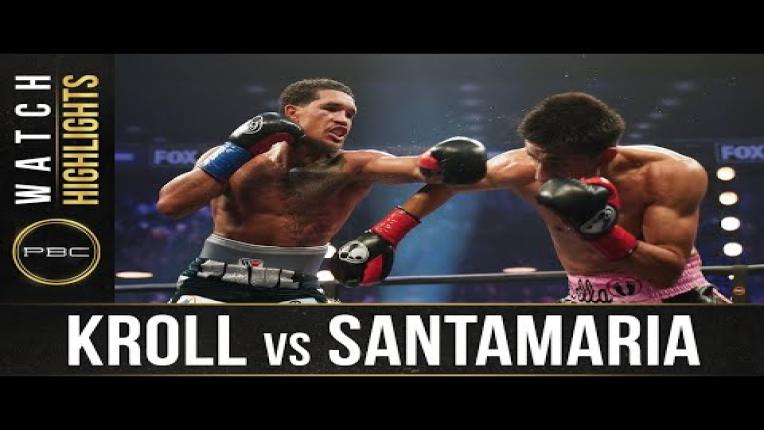 Embedded thumbnail for Kroll vs Santamaria - Watch Fight Highlights | October 3, 2020