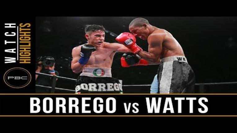 Embedded thumbnail for Borrego vs Watts highlights: June 11, 2017