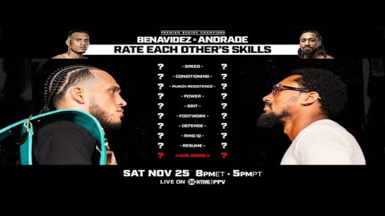 Embedded thumbnail for David Benavidez and Demetrius Andrade Rate Each Other&amp;#039;s Boxing Skills