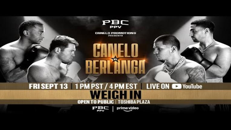 Embedded thumbnail for WEIGH-IN | #CaneloBerlanga Fight Week