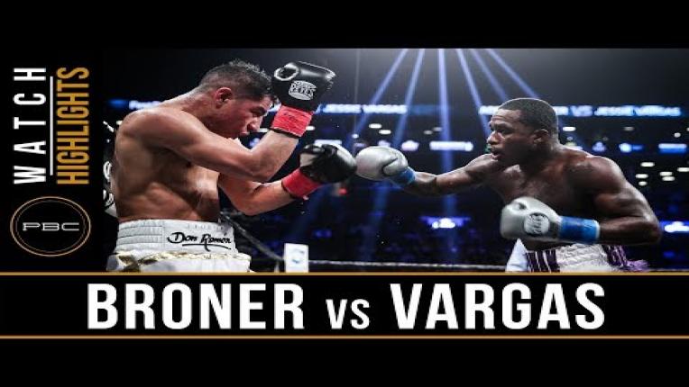 Embedded thumbnail for Broner vs Vargas Highlights: April 21, 2018 - PBC on SHOWTIME