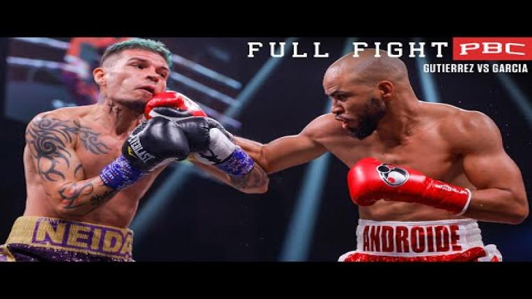 Embedded thumbnail for Gutierrez vs Garcia FULL FIGHT: August 20, 2022 | PBC on Showtime