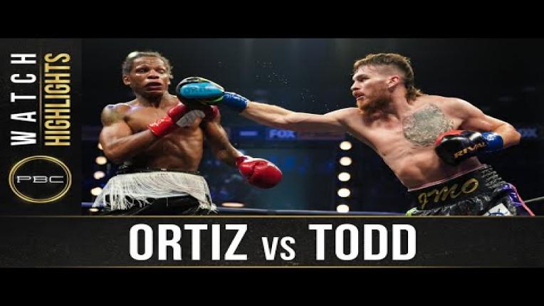 Embedded thumbnail for Ortiz vs Todd - Watch Fight Highlights | PBC on FS1