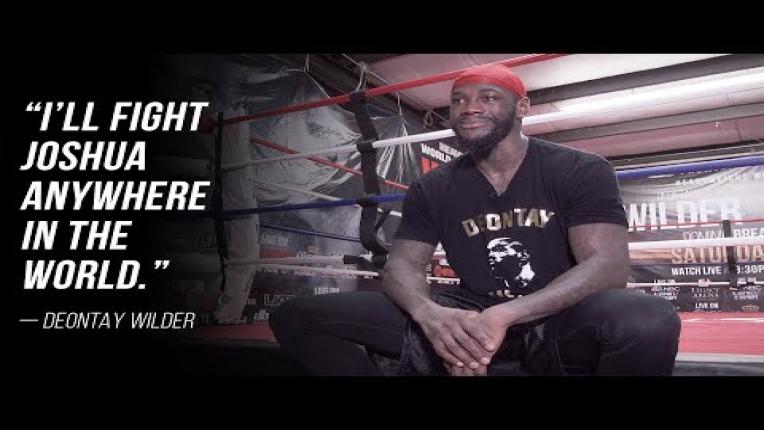 Embedded thumbnail for Deontay Wilder opens up about Anthony Joshua