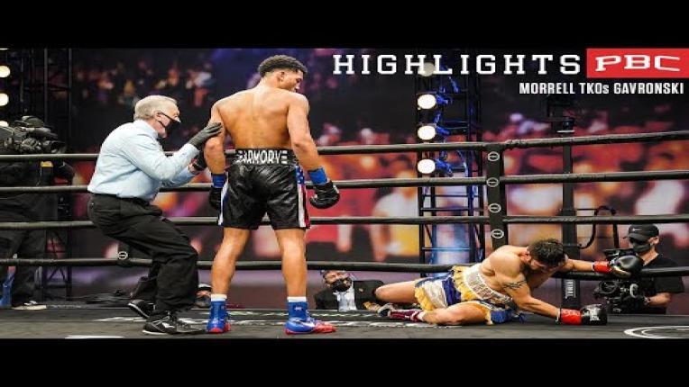 Embedded thumbnail for David Morrell Jr TKO&amp;#039;s Mike Gavronski inside 3RDs | Morrell vs Gavronski Highlights