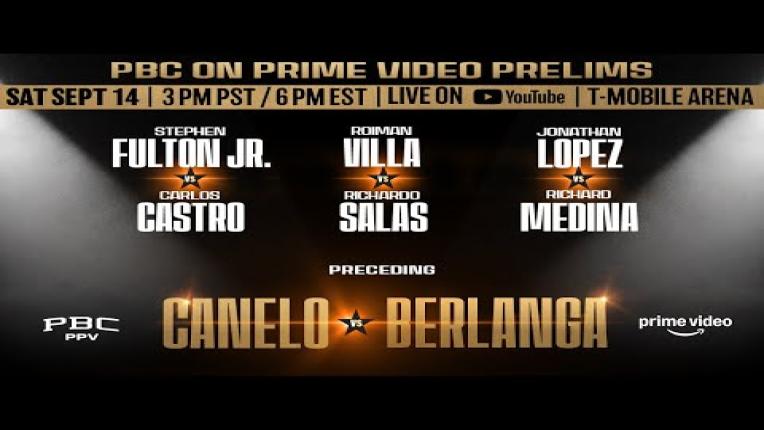 Embedded thumbnail for PBC on PRIME VIDEO PRELIMS | #CaneloBerlanga