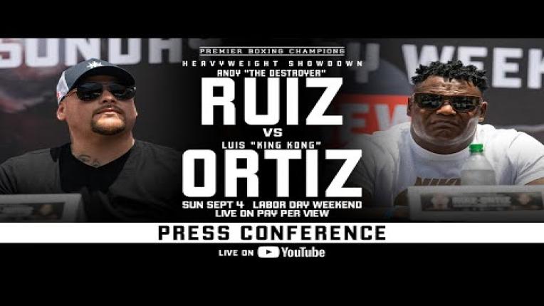 Embedded thumbnail for Andy Ruiz Jr. vs Luis Ortiz - Final Press Conference