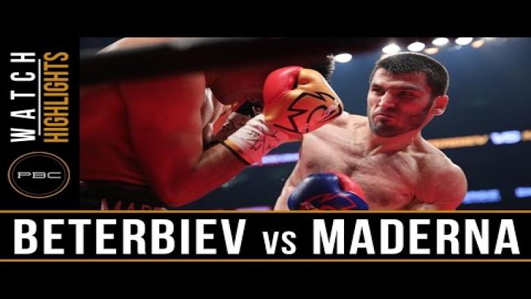 Embedded thumbnail for Beterbiev vs Maderna highlights: June 4, 2016