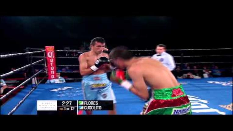 Embedded thumbnail for Flores vs Cusolito full fight: September 22, 2015 