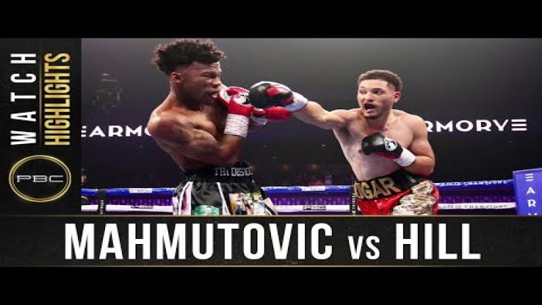 Embedded thumbnail for Mahmutovic vs Hill HIGHLIGHTS: December 18, 2021 | PBC on FS1