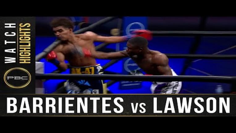 Embedded thumbnail for Barrientes vs Lawson - Watch Fight Highlights | December 26, 2020