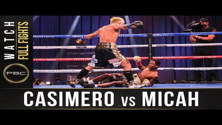 Embedded thumbnail for Casimero vs Micah - Watch Full Fight | September 26, 2020