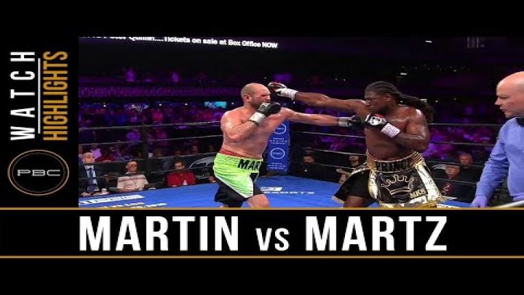 Embedded thumbnail for Martin vs Martz - Watch Fight Highlights | July 13, 2019