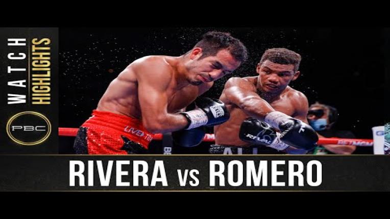 Embedded thumbnail for Rivera vs Romero - Watch Fight Highlights | October 30, 2021