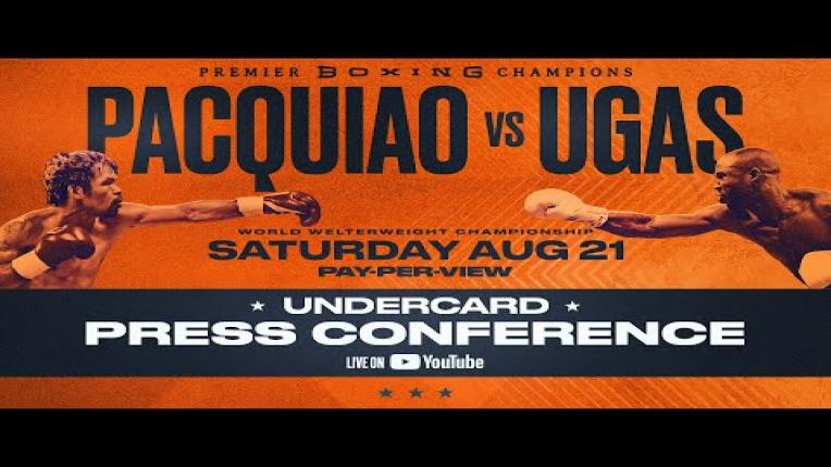 Embedded thumbnail for Pacquiao vs Ugas - Undercard Press Conference