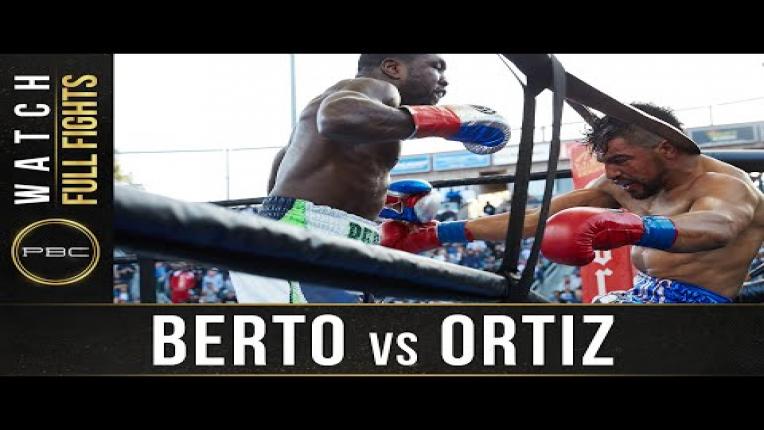 Embedded thumbnail for Ortiz vs Berto full fight: April 30, 2016