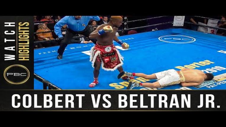 Embedded thumbnail for Colbert vs Beltran - Watch Fight Highlights | September 21, 2019