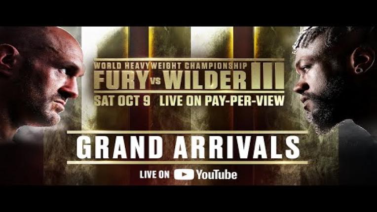 Embedded thumbnail for Fury vs Wilder 3 - Grand Arrivals