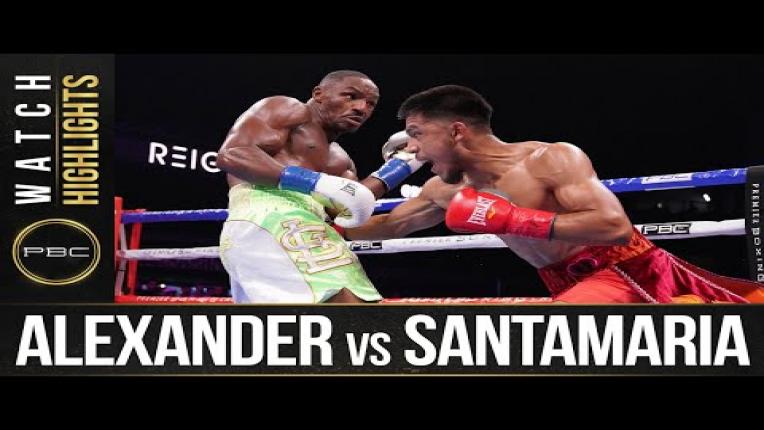 Embedded thumbnail for Alexander vs Santamaria HIGHLIGHTS: August 7, 2021 | PBC on FOX