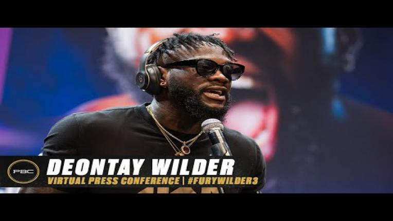 Embedded thumbnail for Deontay Wilder Virtual Press Conference | Full Replay