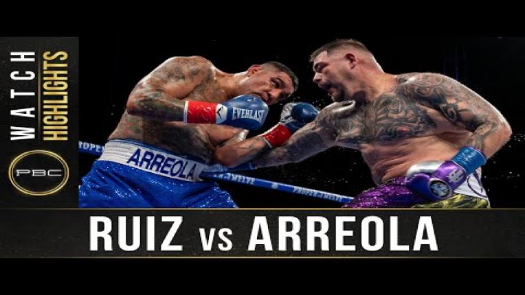 Embedded thumbnail for Ruiz  vs Arreola - Watch Fight Highlights | May 1, 2021