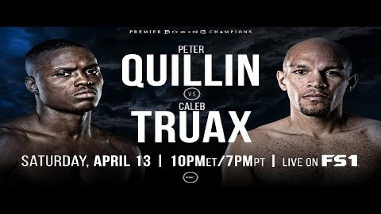 Embedded thumbnail for Quilin vs Truax PREVIEW: April 13, 2019 - PBC on FS1