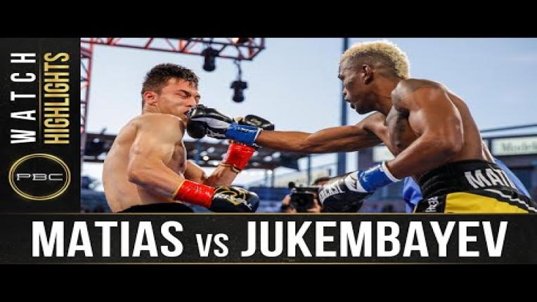 Embedded thumbnail for Matias vs Jukembayev - Watch Fight Highlights | May 29, 2021