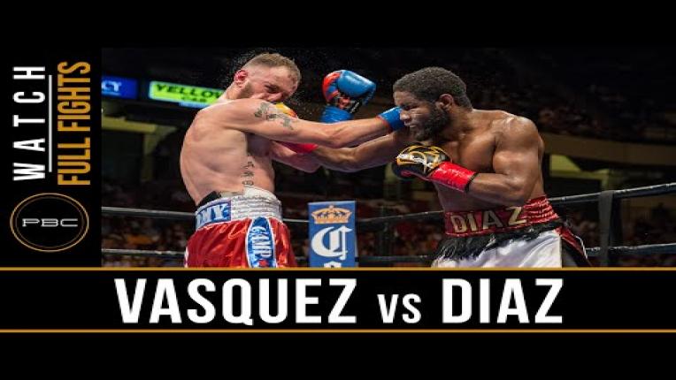 Embedded thumbnail for Vasquez vs Diaz full fight: July 16, 2016