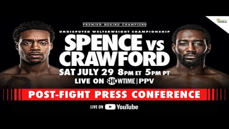 Embedded thumbnail for Spence vs. Crawford POST-FIGHT PRESS CONFERENCE | #SpenceCrawford