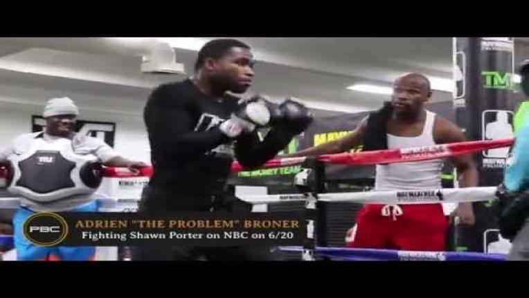 Embedded thumbnail for Adrien Broner trains for his fight against Shawn Porter on June 20, 2015