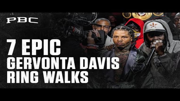 Embedded thumbnail for Which Gervonta &amp;quot;Tank&amp;quot; Davis Ring Walk Is Your Favorite?