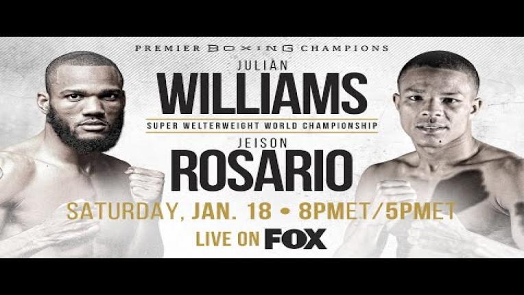 Embedded thumbnail for Williams vs Rosario PREVIEW: January 18, 2020 | PBC on FOX